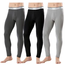 Зимнее Мужское нижнее белье, мужское теплое термобелье, кальсоны, хлопковое нижнее белье, нижнее белье, термобелье, топы