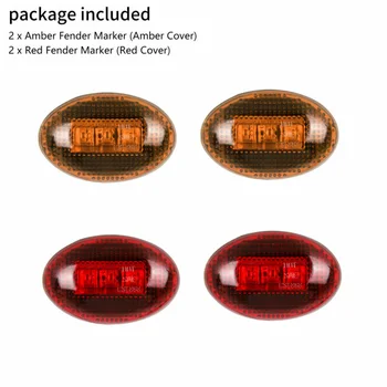 

Marker Car light 3-LED Kit For Ford F350 1999-2010 60 x 38.5 x 19.5 mm IP67