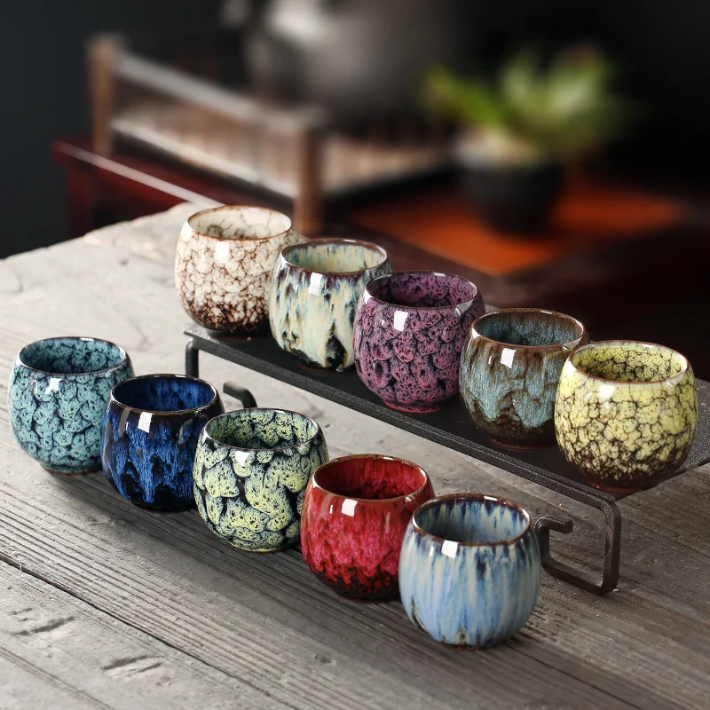 Jia-gui Luo 110ml Ceramic Tea Cups Tazas De Ceramica Creativas Coffee Cups  China Tea Cup Kiln Change Tea Cup I073 - Teacups - AliExpress