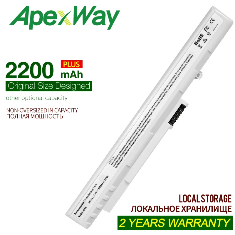 ApexWay 3 Cells 2200mAh UM08B74 Laptop Battery For Acer Aspire Uno A110 A150 ZG5 UM08A31 UM08A71 UM08A72 UM08A73 | Компьютеры и офис