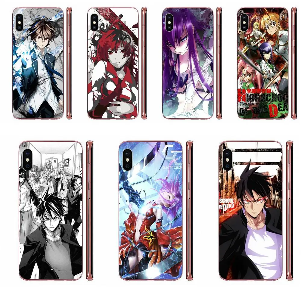 Мягкий ТПУ чехол для Samsung Galaxy S8 S9 S10 S20 Plus A30 A30S A40 A40S A50 A50S старшая школа мертвецов Saeko