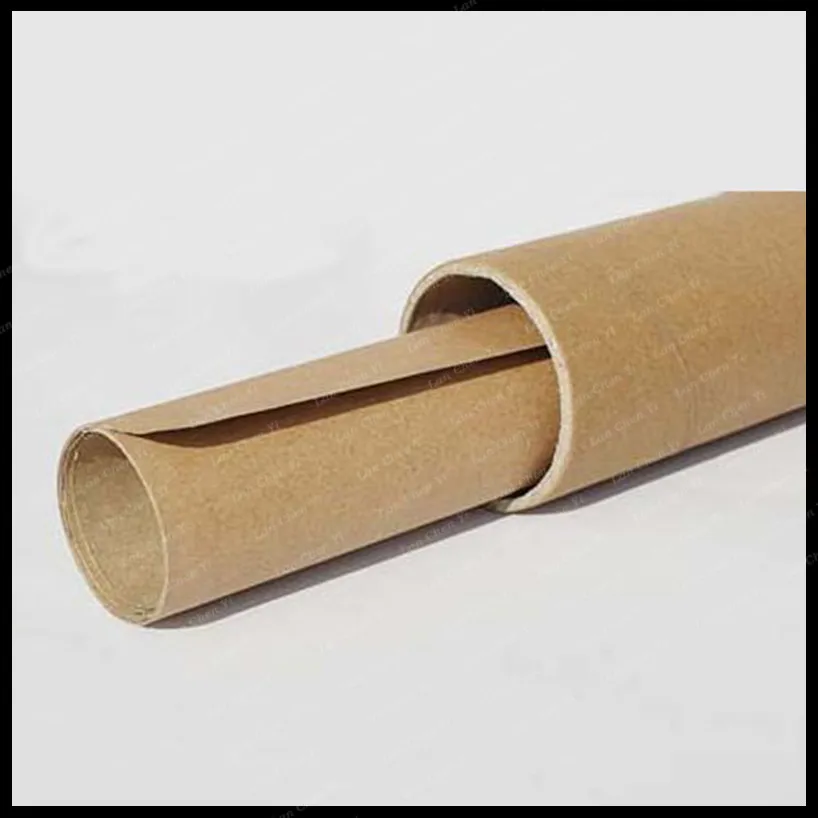 Long Cardboard Poster Tubes for Mailing Postal Tube with Caps Storage  Packaging for Document Blueprints Art Roll Shipping