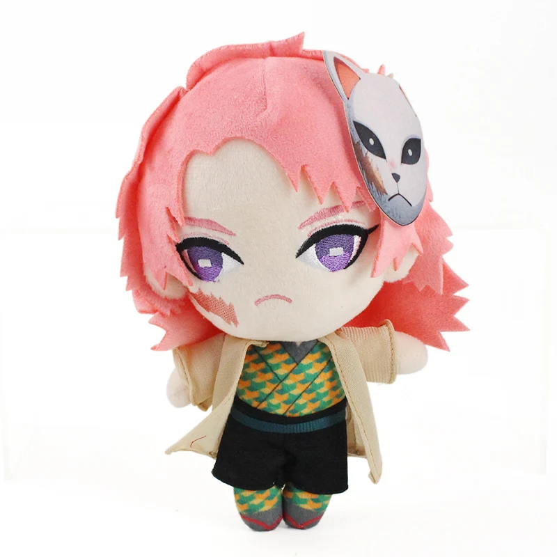 21-23 см убийца демона Kimetsu No Yaiba Kyoujurou Kamado Nezuko Shinobu Tanjirou Zenitsu Inosuk Douma Sabito плюшевые игрушки куклы Подарки