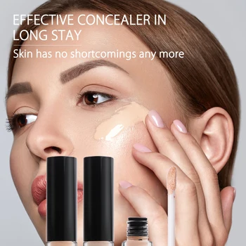 

Liquid Concealer Makeup For Face Dark Circle Spotted Fine Concealer Silky Skin Rejuvenating Foundation Cream Contour Primer Cosm