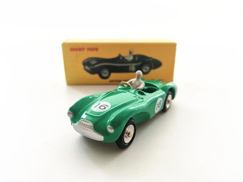 DINKY 1:43 ASTON MARTIN DB3 SPORT 506 16 зеленая модель автомобиля из сплава металлические литые
