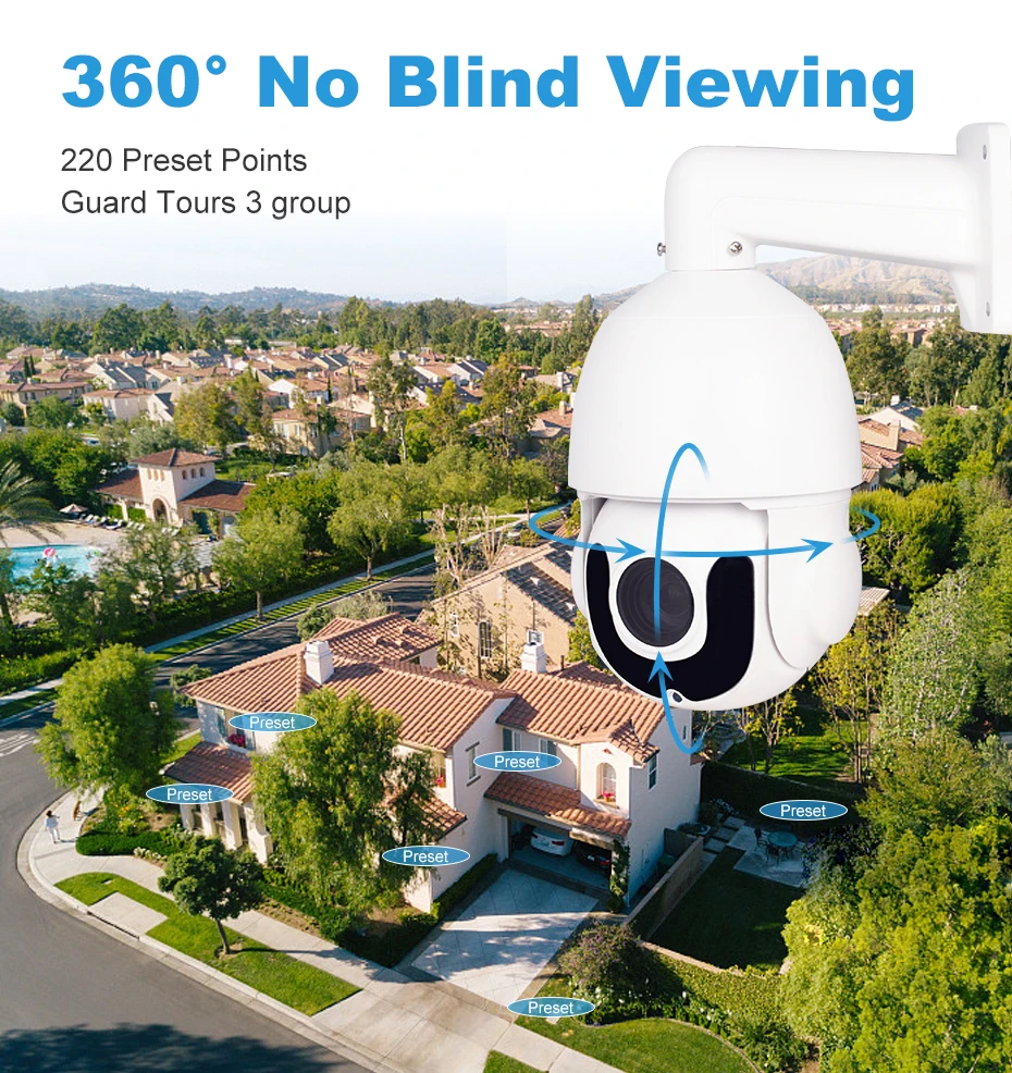 Hikvision совместимый 5MP PTZ IP камера Открытый 2952*1944 HD Pan Tilt 36X зум скорость купольная POE камера s CCTV наблюдения 120 м ИК