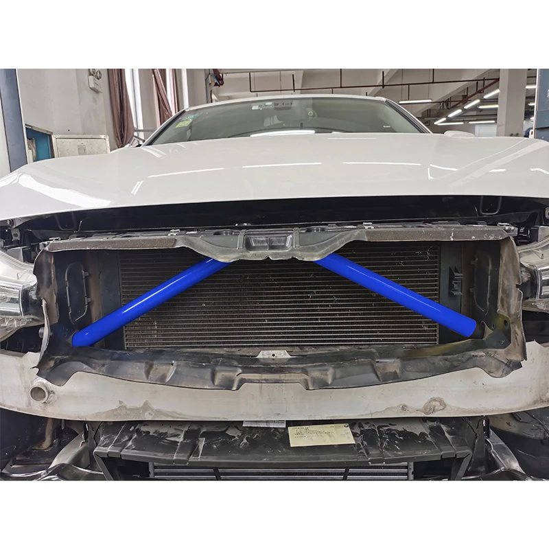 Car Front Grille Trim Strips For Bmw F10 F11 F07 F01 F02 F06 F12 F45 F48 5 6 7 Series Car Styling Decoration Accessories Sticker