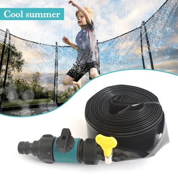 

Trampoline Sprinkler Spray Water Summer Household Garden Sprinkler Hose Outdoor Water Party Kid Fun Game 8/12/15M New Arrivals