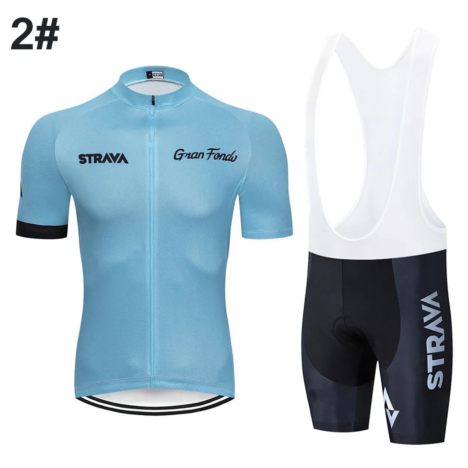 strava Sommer Radtrikots herren Team radfahren Tragen Kurzarm велосипедная футболка Джерси Команда Racing Kleid Radfahren Kleidung - Цвет: 2