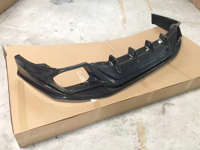 

TR Style Carbon Fiber Rear Lip Glossy Finish Bumper Splitter Fibre Diffuser Part For Lexus 2015.10~ RX 300/200t/450h/350 AL20