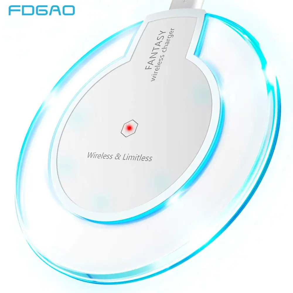 Беспроводное зарядное устройство FDGAO Qi для iPhone X XS MAX XR 8 11 Быстрая зарядка для samsung S8 S9 S10 Plus Note 9 10 USB зарядное устройство для телефона Беспроводное зарядное устройство FDGAO Qi для iPhone X XS MAX XR 8 11 Быстрая зарядка для samsung S8 S9 S10 Plus Note 9 10 USB зарядное устройство для телефона