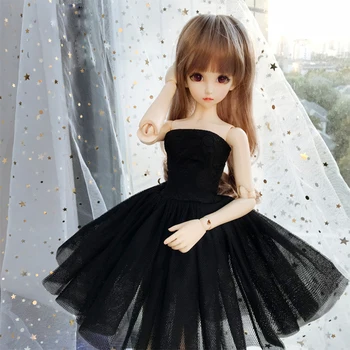 

Doll clothes 1/4 black ladies dresses for 1/4 BJD doll accessories doll dress BJD clothes 1/4 black dress