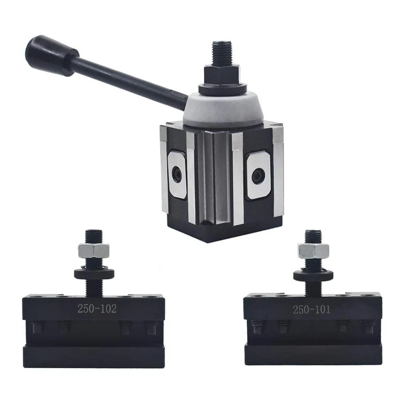 

for AXA Piston Quick Change Tool Post and Tool Holder for Lathe 6-12 inch 250-100 Set