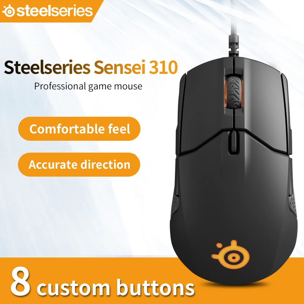 Проводная оптическая игровая мышь SteelSeries Sensei 310 светильник RGB 12000 DPI для LOL CF|Мыши| |