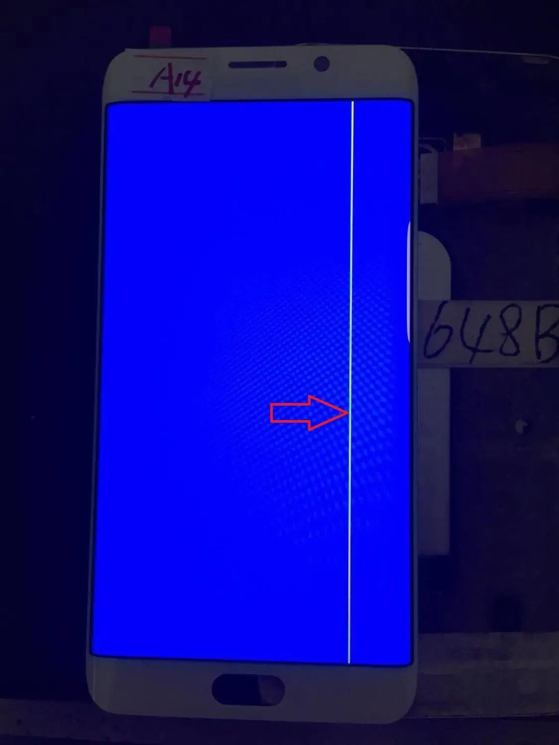 5 ɺMOLED ЖК-дисплей для SAMSUNG Galaxy s6 edge Plus G928 G928F с линией случайным образом на экране