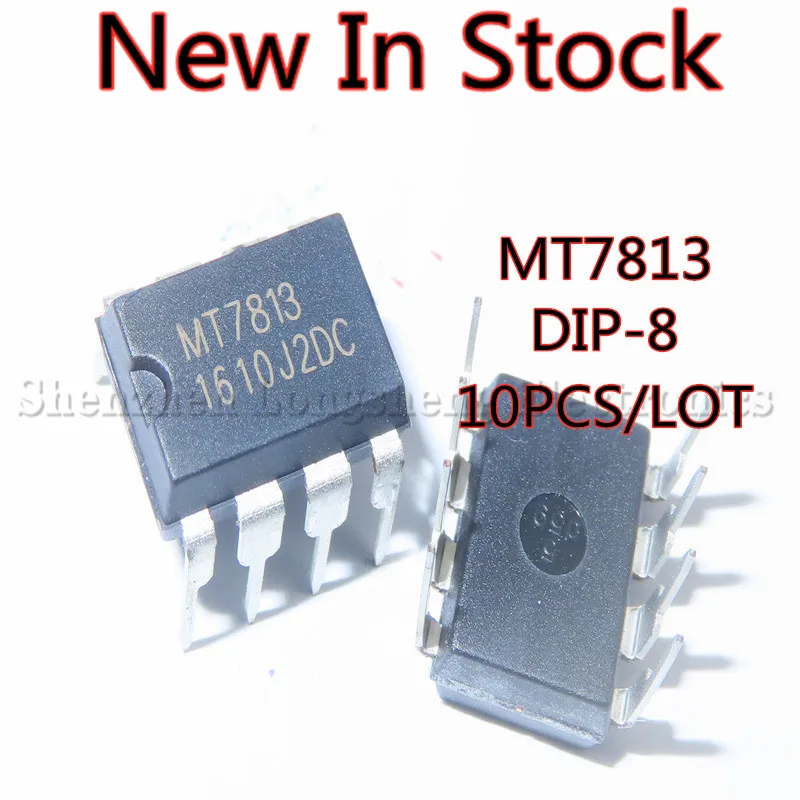 10PCS/LOT MT7813D MT7813 DIP-8 LED constant current power driver IC chip New In Stock Original Quality 100% | Электронные