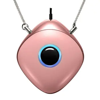 

Wearable Necklace Air Purifier Mini Portable Negative Ion Generator Low Noise Personal Air Purifier Necklace