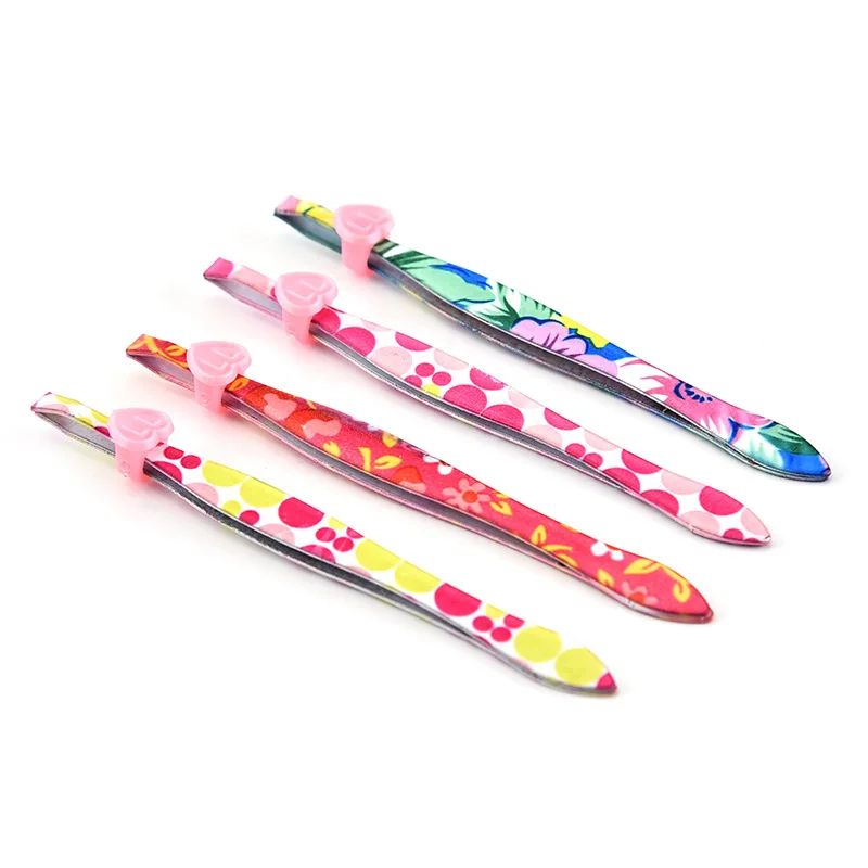 

1PC Professional Eyebrow Tweezers Stainless Steel Eyebrow Clip Hair Removal Makeup Tools