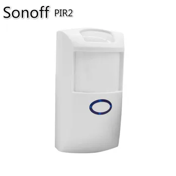 

Sonoff PIR2 Dual Infrared Detectors Motion Sensor Devices Infrared Smart Home Security Anti-Theft System 110 Degree Alarm Light