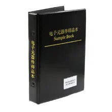 

4250pcs/lot RC0603 FR-07 0603 SMD Resistance Sample Book 0R ~ 10M Tolerance 170 Part Numbers 1% Values