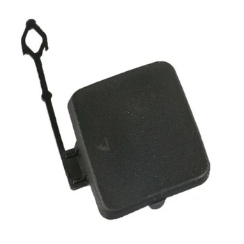 

Bumper Tow Hook Cap Cover Black For BMW X5 E70 2006-2011 Plastic Passenger