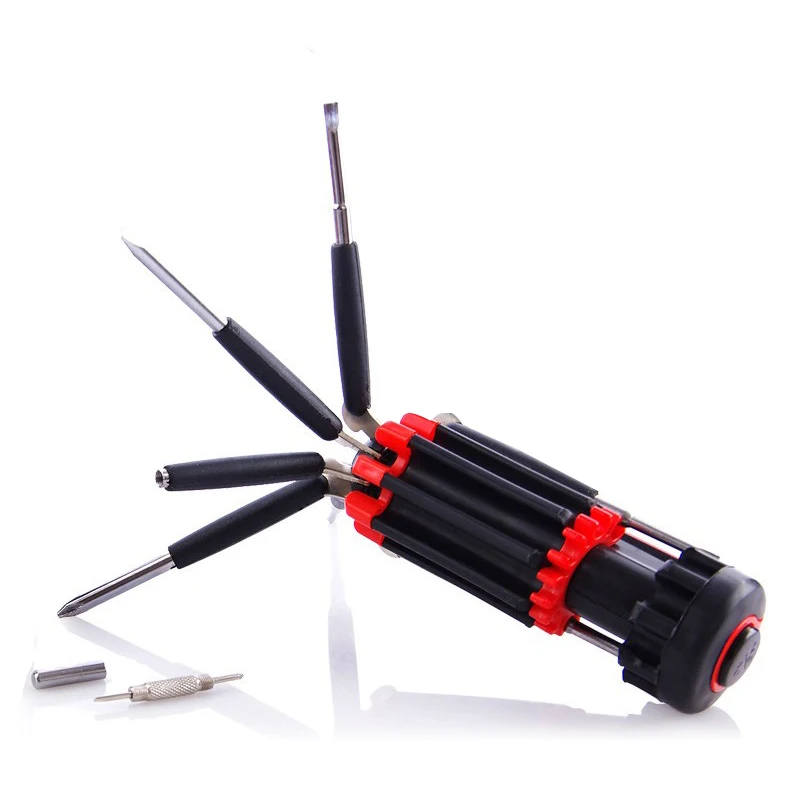 8 In 1 Screwdriver Multifunctional Tools With Flashlight For Home Auto