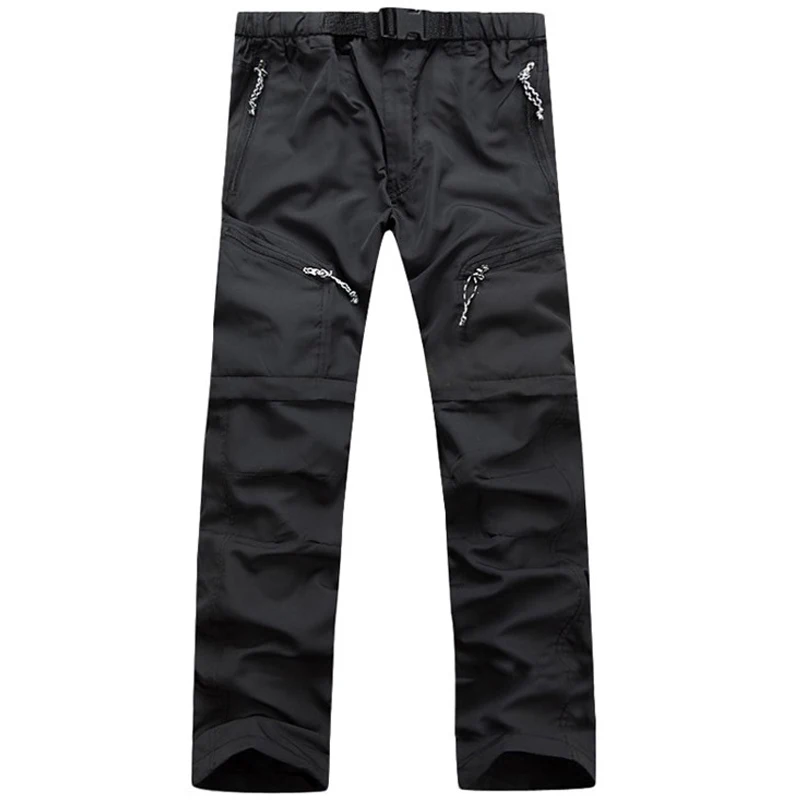 Hiking Pants Summer Quick-drying Pants Lightweight Removable Hiking Climbing Trousers Men Women Outdoor Trekking Fishing Sport Pants Size 3XL hiking pants