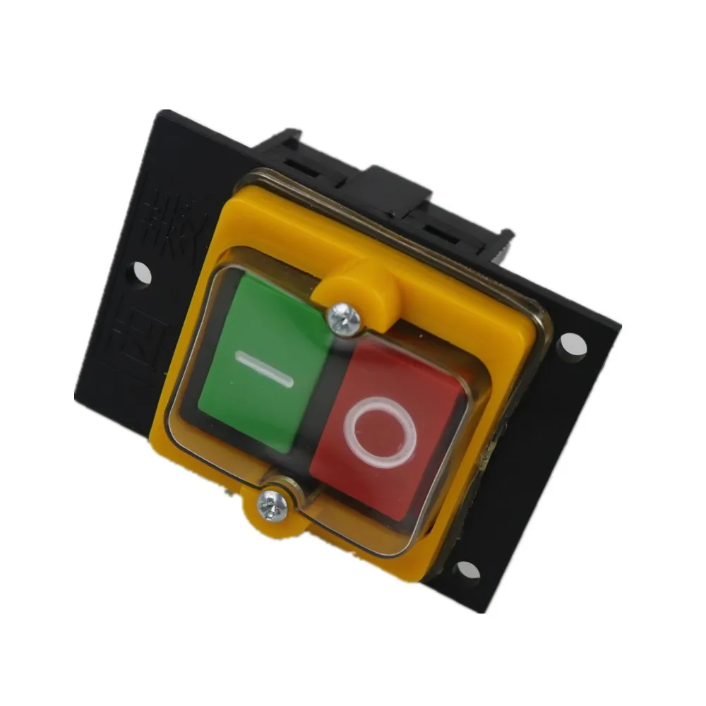 

New On Off Start Stop Water Proof Push Button Switch 10A 380V AC 75x52mm KAO-5M