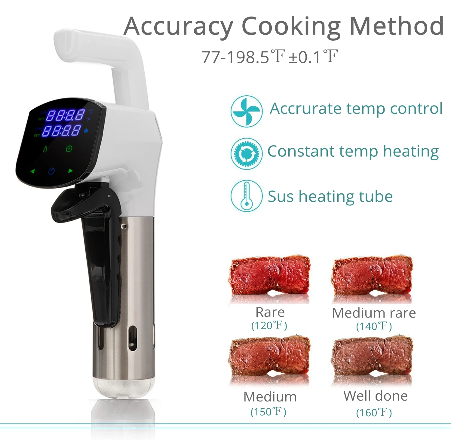 Pro-Line Domestic Sous Vide Machine Immersion Circulator IPX7