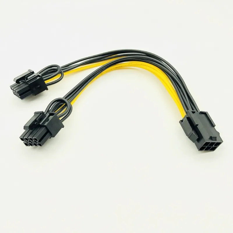 Cabo Divisor de Energia para Placa Gráfica Pcie Pci Express Pinos para Dupla Mais Pinos Pinos Pinos Pinos Pcs - Imagem 5