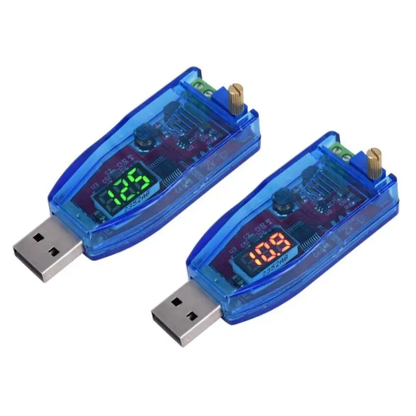 USB повышающий понижающий модуль питания DC 5 В до 3 9 в 12 24 Регулируемый