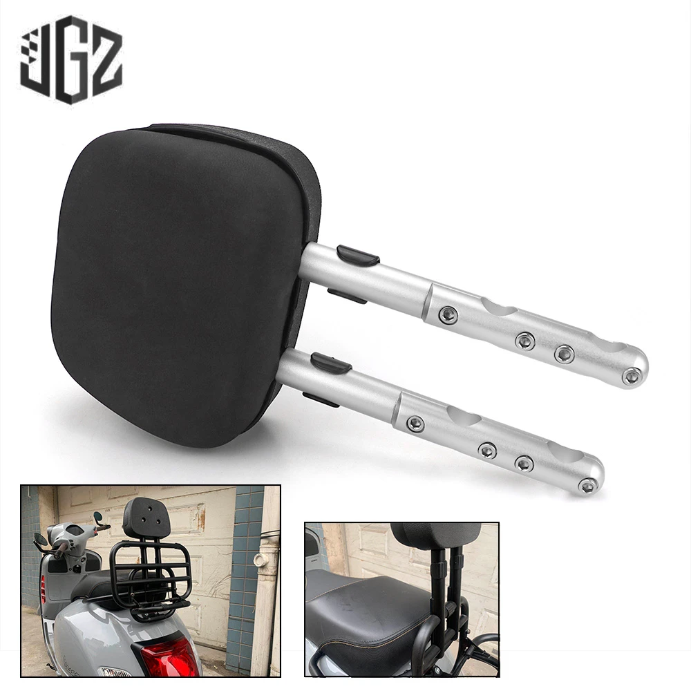 Motorcycle Aluminum Passenger Backrest Rear Luggage Rack Support