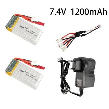 

For MJX X101 battery with charger cable rc helicopter MJX X101 7.4V 1200mAh Battery for MJX x101 RC Drone Quadcopter Spare parts