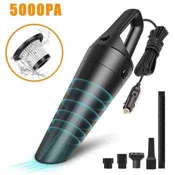 

Handheld Black Wired 12V-24V Car Vacuum Cleaner Auto Vacuum Cleaner Vacuum Cleaner High Pressure Electronic Supply Auto Accessor