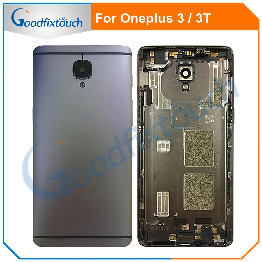 Чехол для задней крышки аккумулятора Oneplus 3 3T корпус + лоток SIM карты боковые