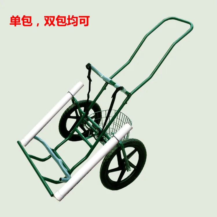 Golf Cart Courses Device Single Package Adjustable Foldable Golf Trolley