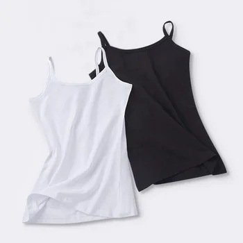 

Satin Women Thin Wild Solid Camis Vest Women Tank Tops Female 2020 Summer Sexy Strap Basic Tops Chiffon Sleeveless Camisole
