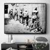 Black and White Bicycle Cyclist Print Bike Vintage Photo Poster Gift for Bathroom Decor Men Peeing Pissing Road Cycling Wall Art ► Photo 3/6