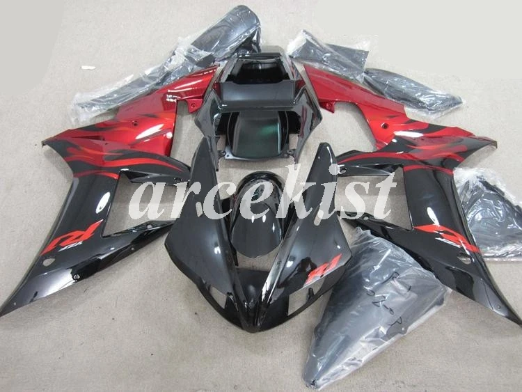 4 подарки мотоциклетный обтекатель abs комплект подходит для Yamaha Yzf R1 2002 2003 YZF1000 R1 02 03 Полный Обтекатель Набор на заказ Santander