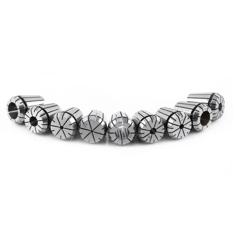 

9pcs ER32 Spring Collets Steel Kit 31mm OD Engrave Milling Machines CNC Lathe