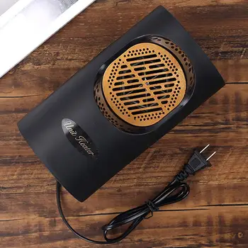 

220V Warmer Heating Electric Heater Fan Mini Electric Heater Space Saver Desktop Touch Control Living Rooms Economic Portable