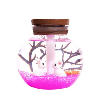 

Creative Diy Micro Landscape Small Swan Humidifier Mini Office Sprayer Home Night Light USB Humidifier Warm Mist Humidifier 5v /