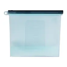 Силиконовая сумка для сохранения свежести 1000 мл Пищевая силиконовая сумка для фруктов новая герметичная лента с подвесным кольцом