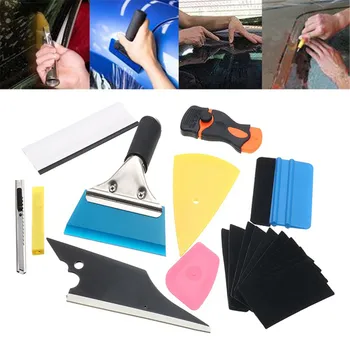 

Practical Car Wrapping Tools Vinyl Wrap Film Sticker Wrapping Tool Auto Window Tint Foil Magnetic Stick Squeegee Razor Scraper