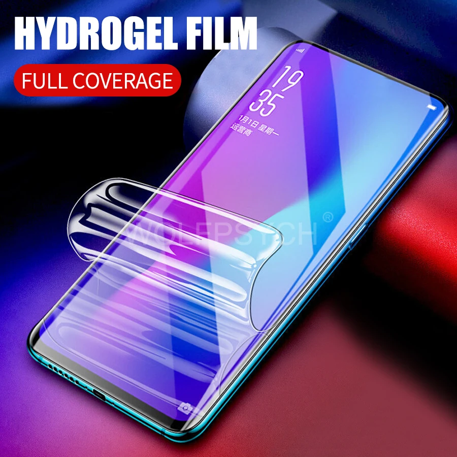 Протектор экрана для Samsung Galaxy A7 2018 A50 A70 A30 A20e A30s A50s s10 Note 10 Plus S10E 5G Гидрогелевая