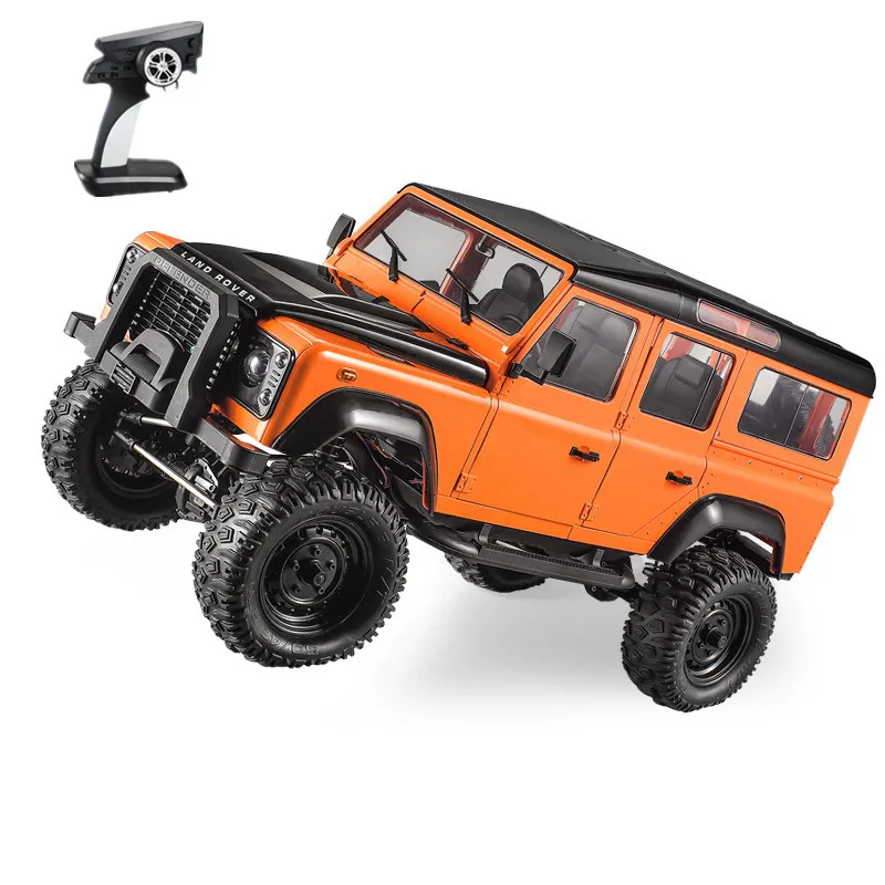 Double E Five Doors Large Rc Car 4Wd 1:8 D110 Crawler Rc Buggy Climbing Car Potente Motore Metal Beam Telecomando Giocattoli Per Auto