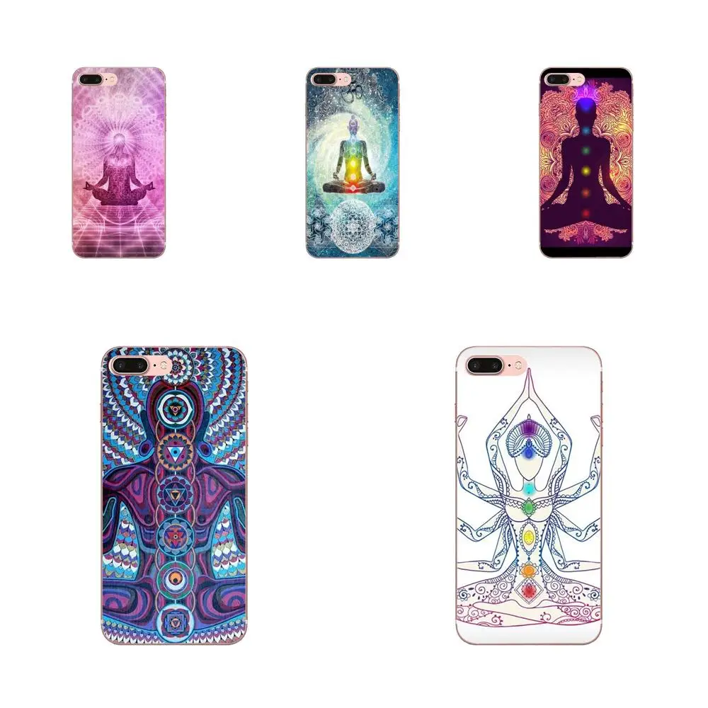 

Soft Phone Capa Chakra Yoga Fashion Print For Huawei Honor Nova Note 5 5I 8A 8X 10 Pro 9X For Moto G G2 G3 G4 G5 G6 G7 Plus