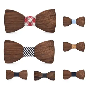 

Creative Bowtie Wood Bow Ties Mens Business Necktie Men Necktie Handmade Tie Neckwear Mens Suit Accessories for Party