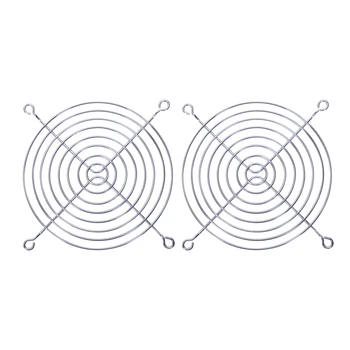 

2 x Metal Wire Finger Guard Grill for 120 x 120mm Computer Case Fan