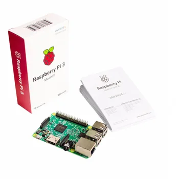 

ShenZhenMaker Latest Version Original Raspberry Pi 3 Model B Supports WiFi and Bluetooth for electronics project